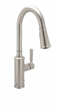 Moen 87679SRS Gilden 1-Handle Pull-Down Kitchen Faucet Stainless Steel