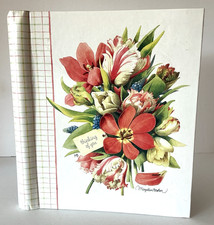 Hallmark Marjolein Bastin Nature's Sketchbook Greeting Card Organizer Binder