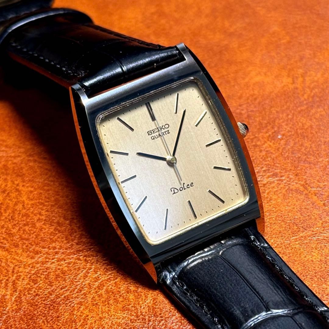 A19 SEIKO DOLCE Rectangular 80's - image 3
