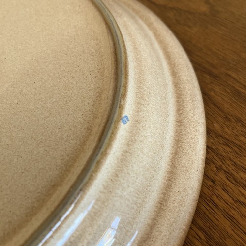 Vtg Denby Luxor Dinner Plates 10.25” England Colorful Rim Set of 4 - Picture 10 of 12