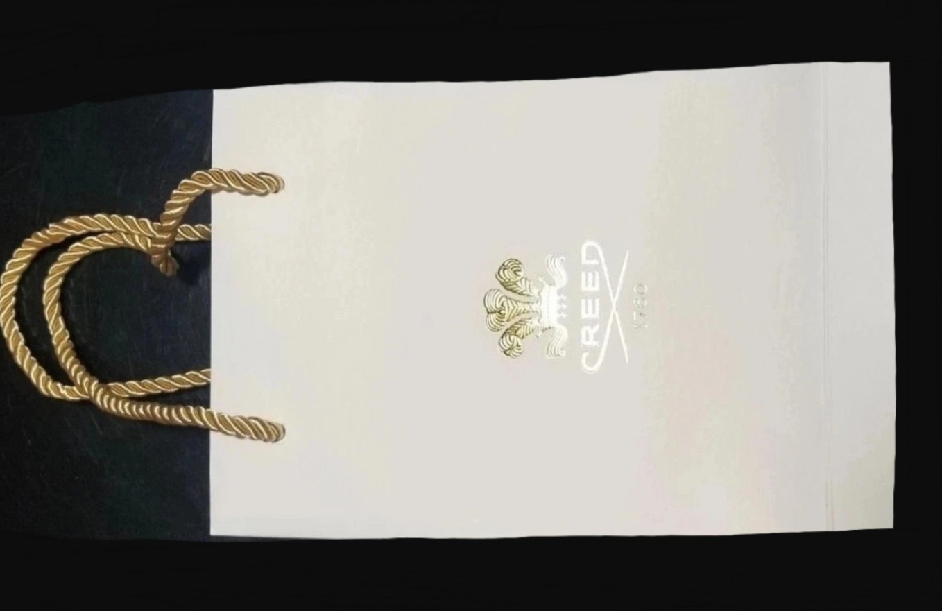 New Creed Paper Gift Bag 9"× 5  5/8"× 3"  NEW