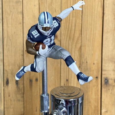 Dallas Cowboys Beer Tap Handle NFL Football Ezekiel Elliott Blue Jersey Zeke