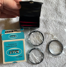 Kalt 55mm Close-Up set 3 lenses photography vintage Japan camera
