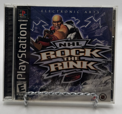 PS1 NHL Rock the Rink (Sony PlayStation 1, 2000) CIB Tested