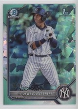 2022 Bowman Sapphire Chrome Prospects Aqua 28/55 Oswaldo Cabrera #BCP-17 0b5f