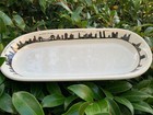 Fishs Eddy New York City Skyline Twin Towers Serving Dish 10” x1 — photo 2