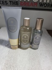 Bath  Body Works Aromatherapy BLACK TEA Body Cream, Body Lotion, Oil mist 3pcs 