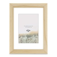 Bilderrahmen Hama 30X40Cm Holzrahmen Natur Hoch-Querformat Reflexglas