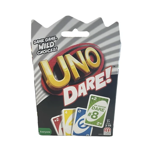 New Mattel UNO Dare!  Games Card Game - Family Game Night Fun!