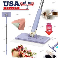 Mini Mop Zero Touch Hands Free Squeeze Mop Wet Dry Cleaning Dry-2026 HO T