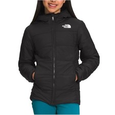 The North Face Girls Black Mossbud Swirl Reversible Jacket Size M 10
