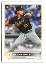 2022 Topps #325 Max Kranick Rookie Pittsburgh Pirates RC