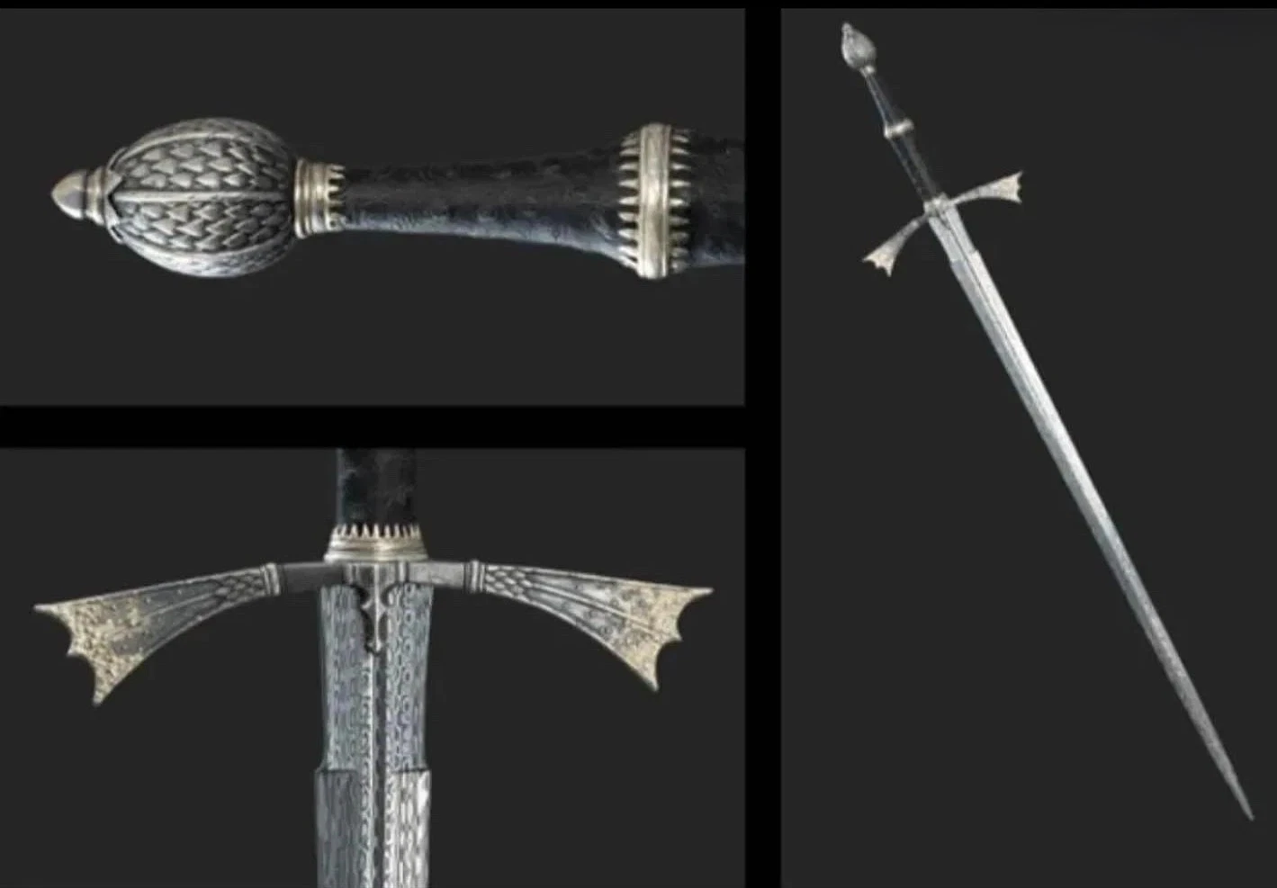 Custom Handmade Stainless Steel Blade Viking Sword|Hunting Sword With Wall Mount