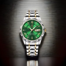 POEDAGAR Luxury Men Watch Quartz Waterproof Luminous Chronograph