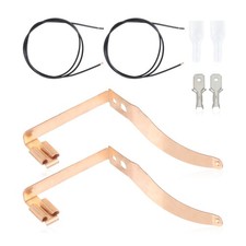 2pcs Steering Wheel Shoe Horn Connector With Wires For Honda 1989-1991 Crx