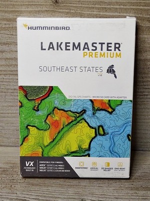 Humminbird LakeMaster Premium VX - Southeastern States Southeast