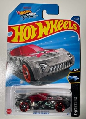 Hot Wheels H5A 013 NERVE HAMMER  clear and red 2025 13/250 CaseA