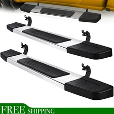 Running Board Fit 2004-2014 Ford F150 Regular Cab 6" Flat Pedal Nerf Bar