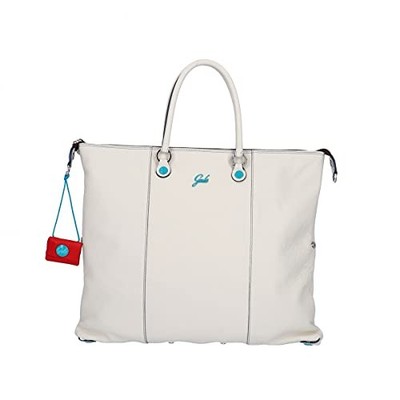 Gabs Bag G3 Plus L Ruga Handbag Leather White Woman