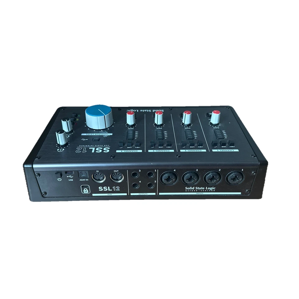Solid State Logic SSL 12 USB Audio Interface–Ersatzteil/Ungetestet 32bit/192 kHz - Bild 3 von 4