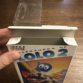 Adventures Of Lolo 2 CIB (Nintendo NES, 1990) Complete CIB - Tested - Authentic