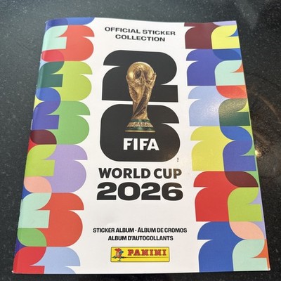 Panini FIFA World Cup 2026 Official Sticker Collection EMPTY Album No Stickers
