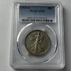 1938 D LIBERTY WALKING HALF DOLLAR PCGS XF 40 GRADED