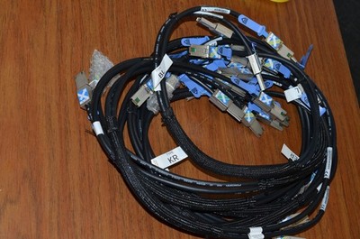 lot of 18 Foxconn sas cable 0092235-02 1m male to male mini SFF-8088