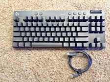 Logitech G PRO X TKL Wireless Gaming Keyboard - Black, US English Tactile...