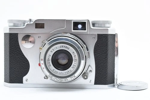 Konica II B-m Hexar 45mm f/3.5 Rangefinder 35mm Film Camera From Japan