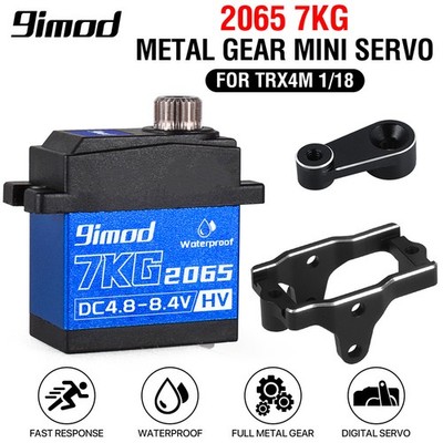 9IMOD 7kg 2065 Digital Servo HV Metallgetriebe Mini Servo für TRX4M 1/18 RC Auto