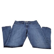 Levi's 311 Shaping Skinny Jeans Womens 32 Blue Excellent Mid Rise Stretch Denim