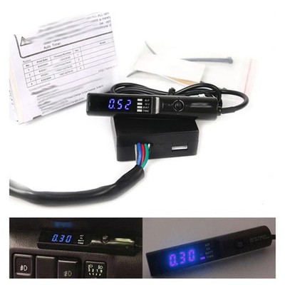 Auto Turbo Timer 12V Flameout Delay mit LED Display für Turbolader Fahrzeuge