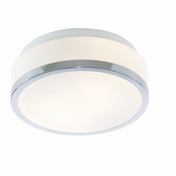 Stilvolle Moderne Deckenleuchte 2X E27 In Chrom Deckenlampe Innen Beleuchtung-image