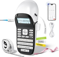 DYMO Label Maker mit 1 Etikettierbänder | LetraTag 100H Handheld LabelMaker