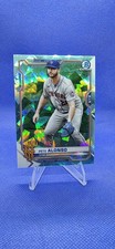 2021 Bowman Chrome sapphire Baseball Pete Alonso #41 Green Refractor # 95/99