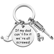Father s Day Gifts Dad Keychain From Son Daughter Children Dad Gifts Keychain