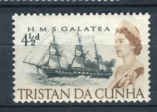 TRISTAN DA CUNHA; 1965 early QEII Pictorial issue MINT MNH Unmounted 4.5d.