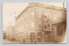Postcard RPPC H.R. Potters Groceries 1911  Hagerstown MD Postmark