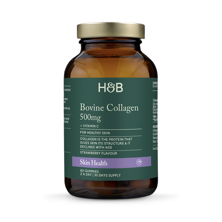 Holland & Barrett Bovine Collagen Strawberry 60 Gummies