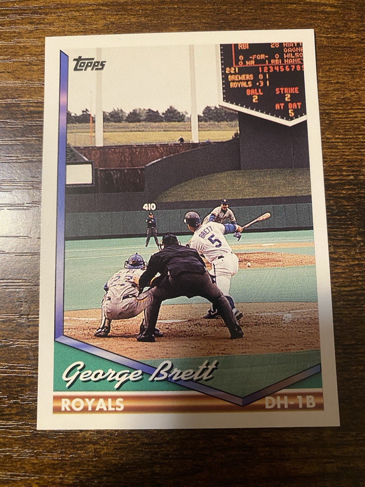 1994 Topps Baseball - George Brett #180 Royals HOF