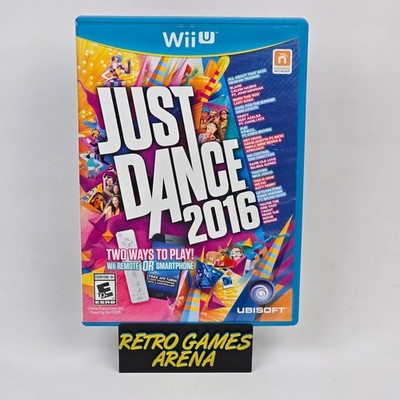 Just Dance 2016 (Nintendo Wii U) Case & Disc TESTED