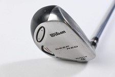 Wilson Deep Red #4 Hybrid / 22 Degree / Regular Flex Fujikura Shaft