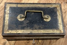 Antique Hobbs & Co London Station Lock Box