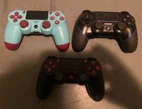 Lot of 10 Sony PS4 Playstation 4 Controllers *UNTESTED* As-Is (50)