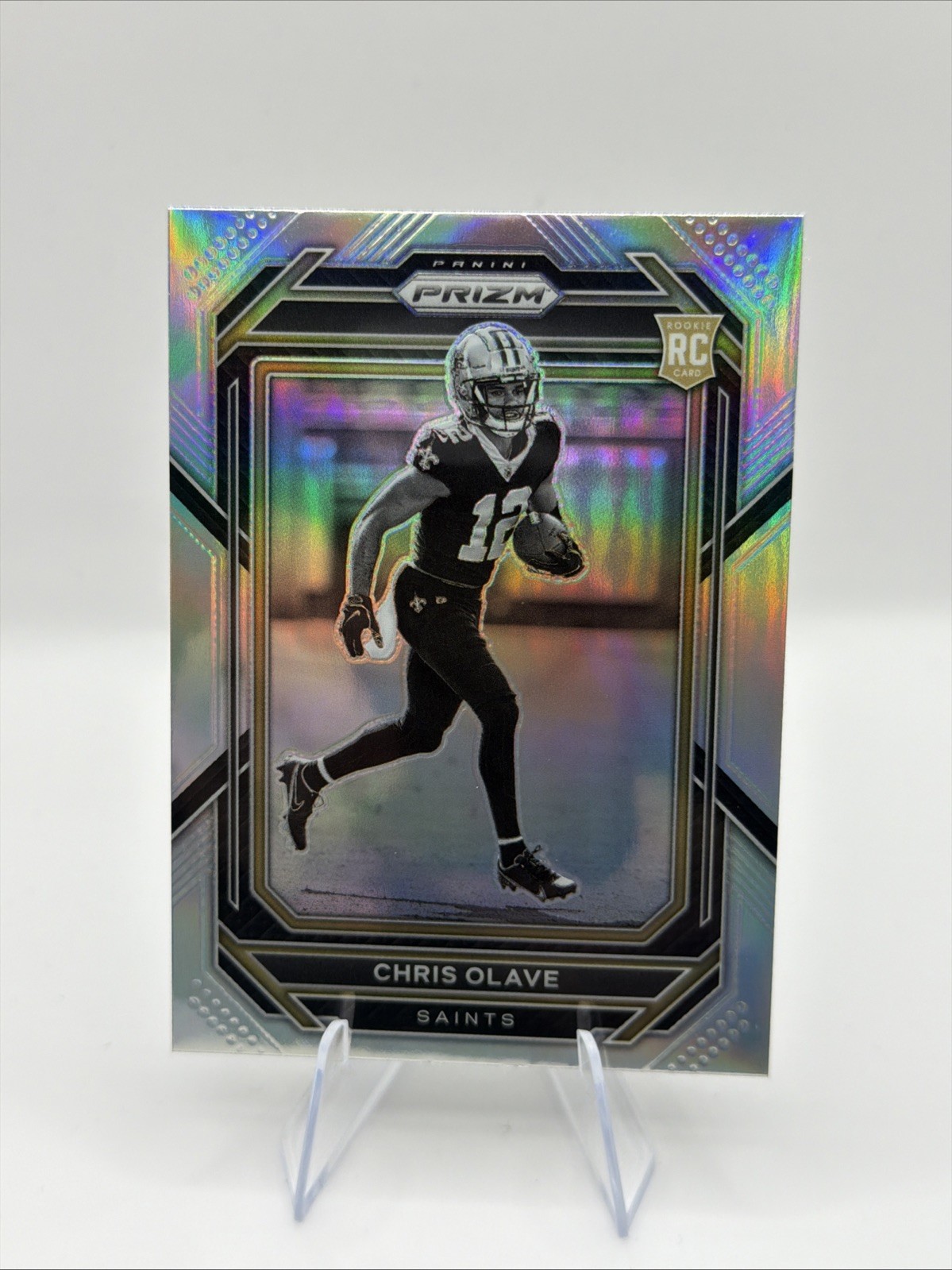 2022 Panini Prizm - Rookie Variation Chris Olave #310 Silver Prizm (RC)