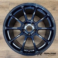 Volk Racing Ze40 M-spec 18x9.5 35 5x114.3 Mag Blue Set Of 4 Wkzmx35ed