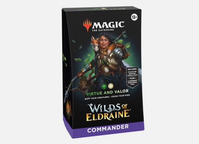 NEW Wilds of Eldraine Commander Deck Virtue and Valor - MTG Magic the  Gathering | eBay