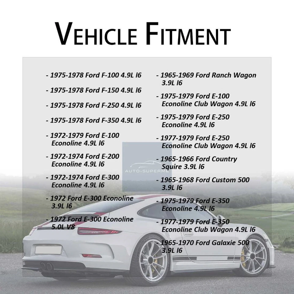 Engine Coolant Thermostat Housing For Ford Ranch Wagon 1965-1969 - Image 2 of 4