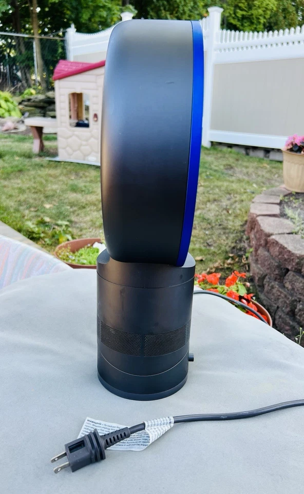 Dyson Air Multiplier Bladeless Satin Blue/Gray Table Fan Power/No Remote/AM06 - Image 4 of 4